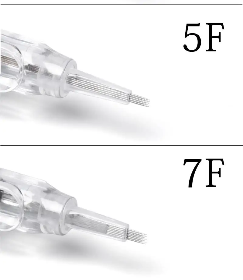 316 stainless steel Cartridge Needles Disposable  0.18/0.2/0.25/0.3/0.35/0.4MM 1RL