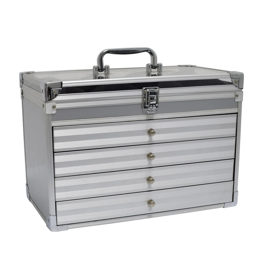manufacturer aluminum watch case wholesale organization box portable aluminum travel watch case for men