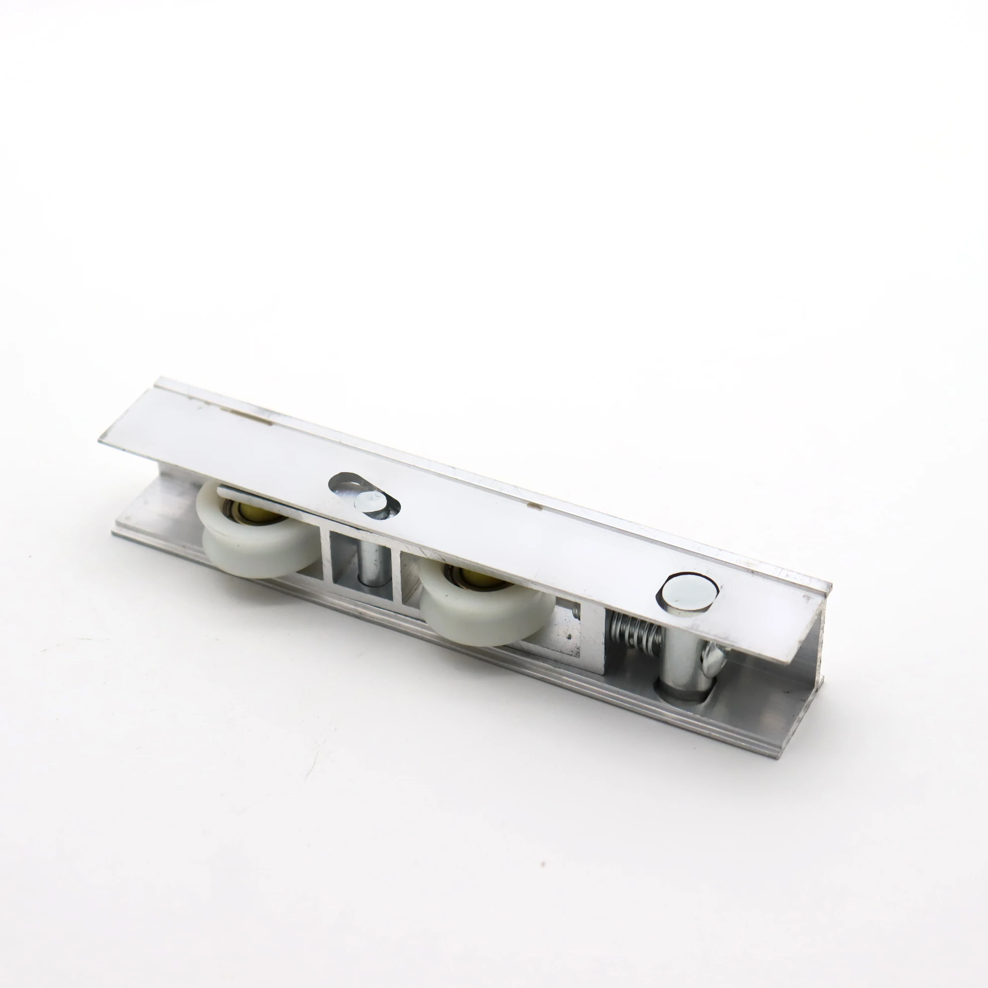 Adjustable Heavy Duty Hidden Nylon Plastic Sliding Aluminum Alloy U Shape Window Door Roller Wheel with Bearings