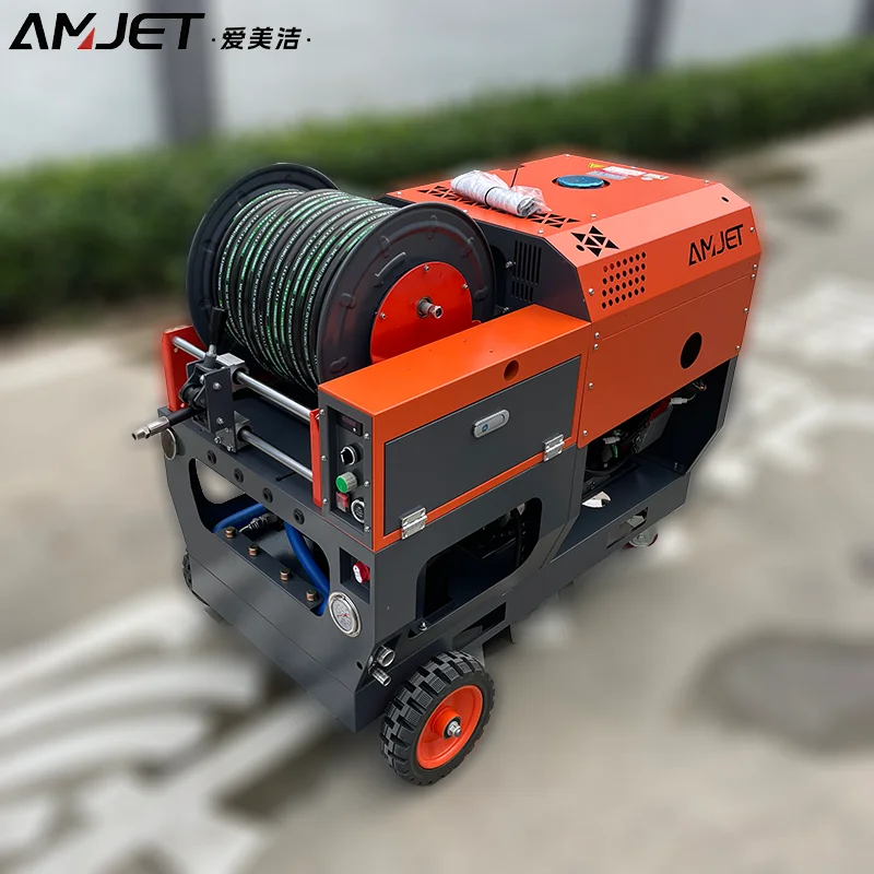 AMJET High-Pressure Pipeline Dredging Machine Sewer Cleaning Machine
