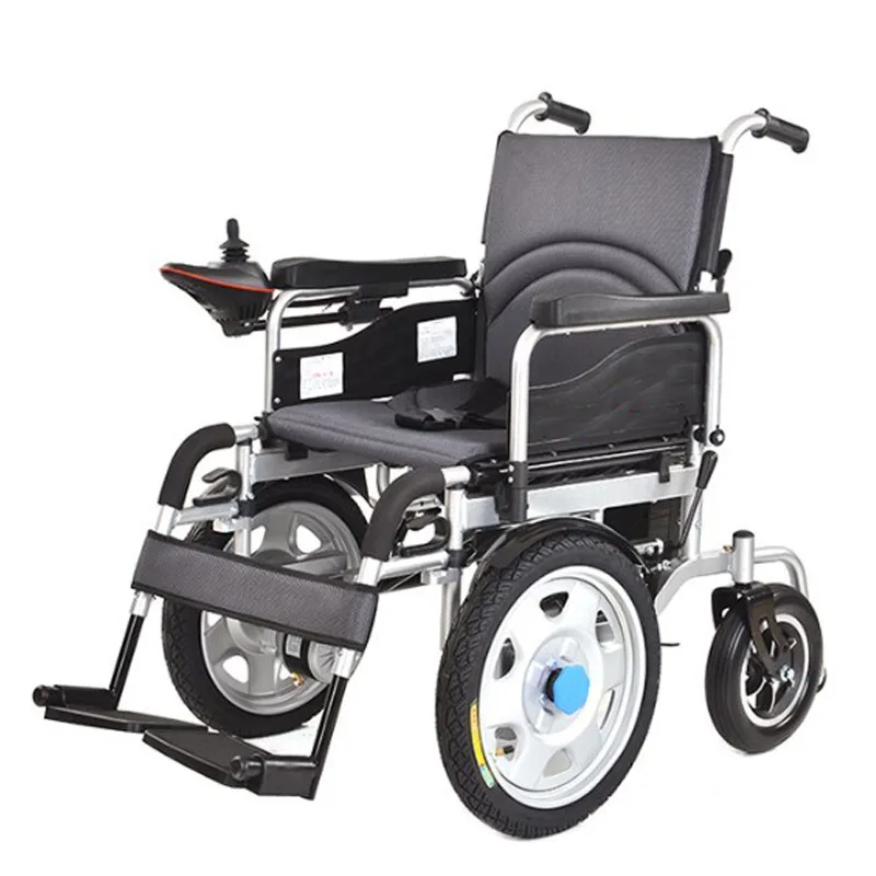 2024 New Folding Electric Wheelchair Lightweight Folding Portable Travel Wheelchair Used For Sale