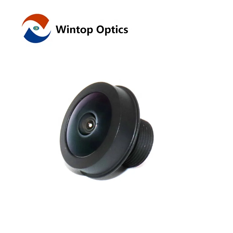 Factory Direct sale 0.91mm m12 wide angle fisheye lens 210 degree for cctv camera fisheye lens