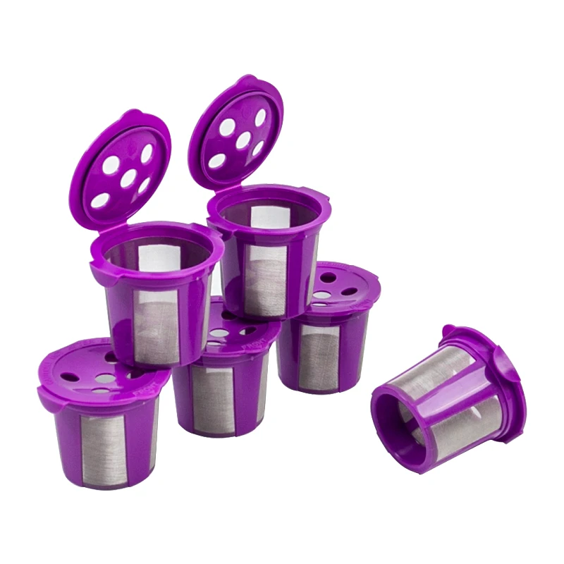 Stainless Steel Refillable Coffee Capsule k cup Coffee Filter Capsules Reusable Coffee Pod for Keurig