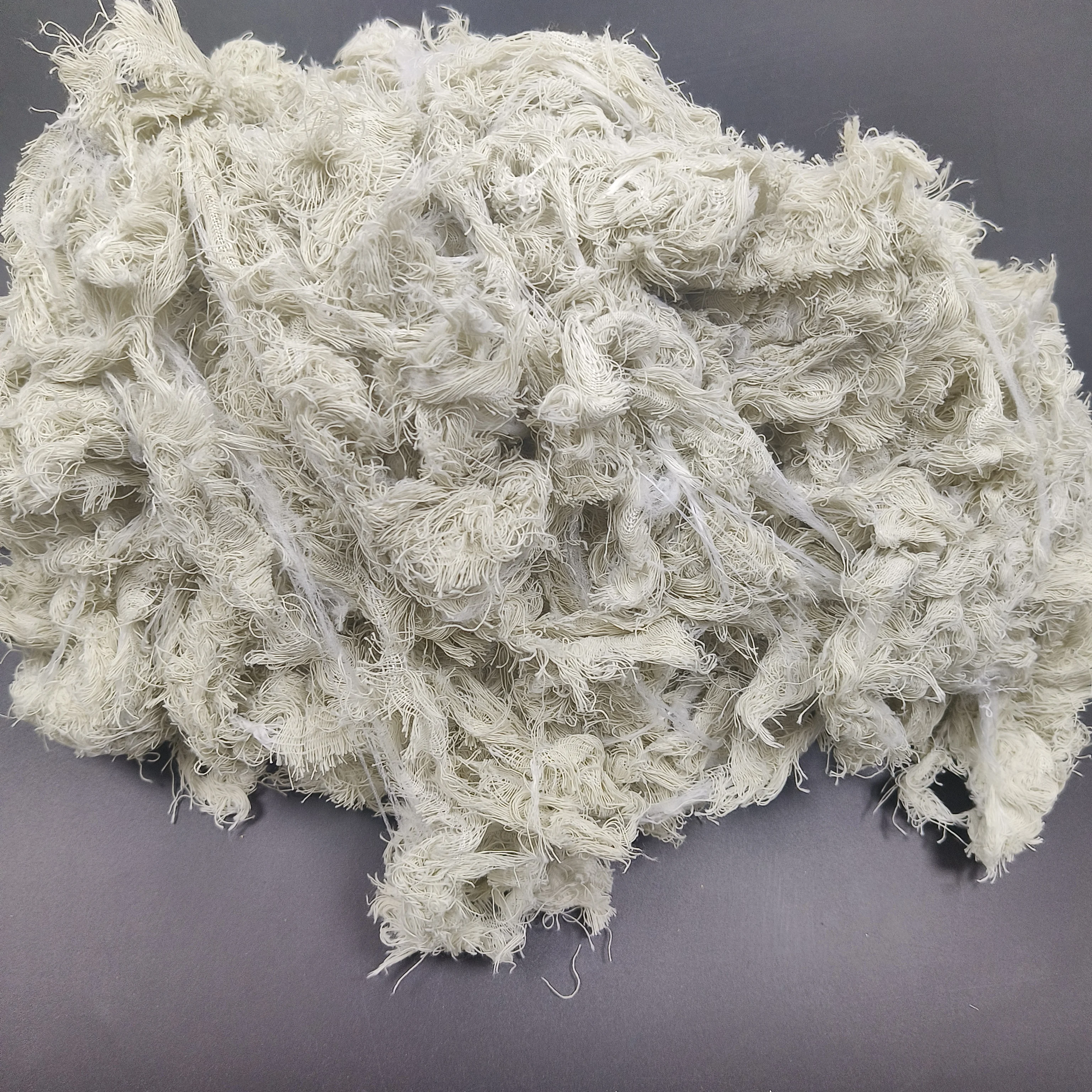 Industrial use yarn waste recycling waste reusable textile cotton