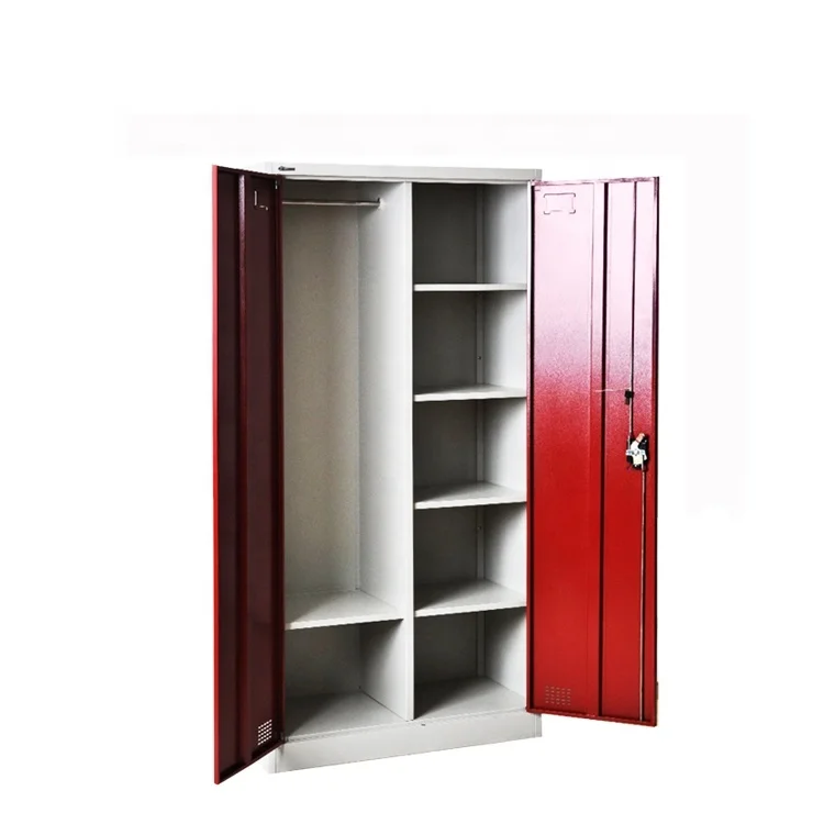 Easy assemble express steel almirah assemble metal used industrial storage cabinets