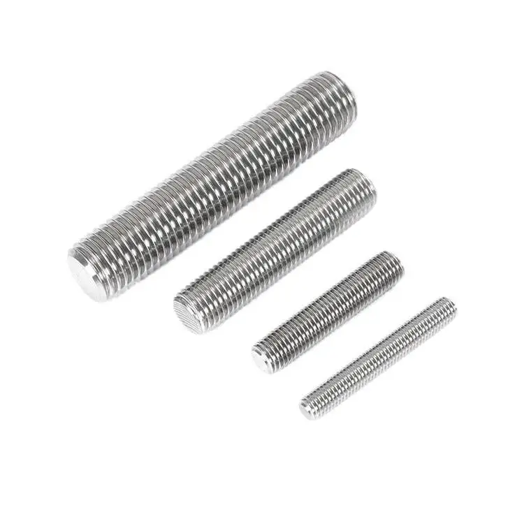 Fully Threaded Rod with Hex Nuts for Beaded Garden Stake Rods