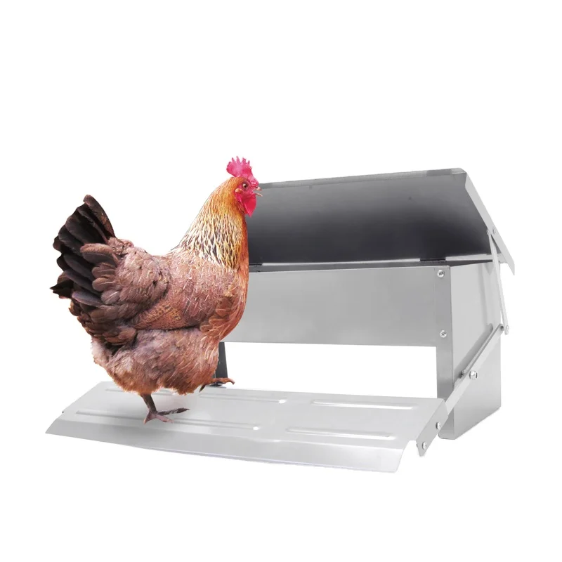 Treadle automatic chicken feeder for poultry chickens (62442425577)