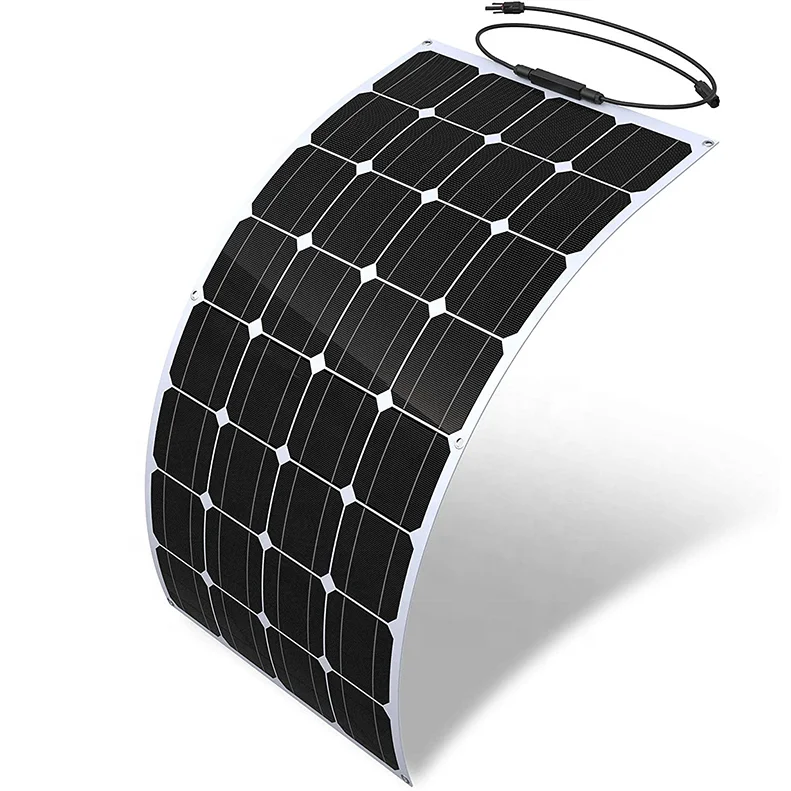 Wholesale Efficient 36V 200w ETFE Monocrystalline Kit Solar Panel  Flexible For Boat Touring Car