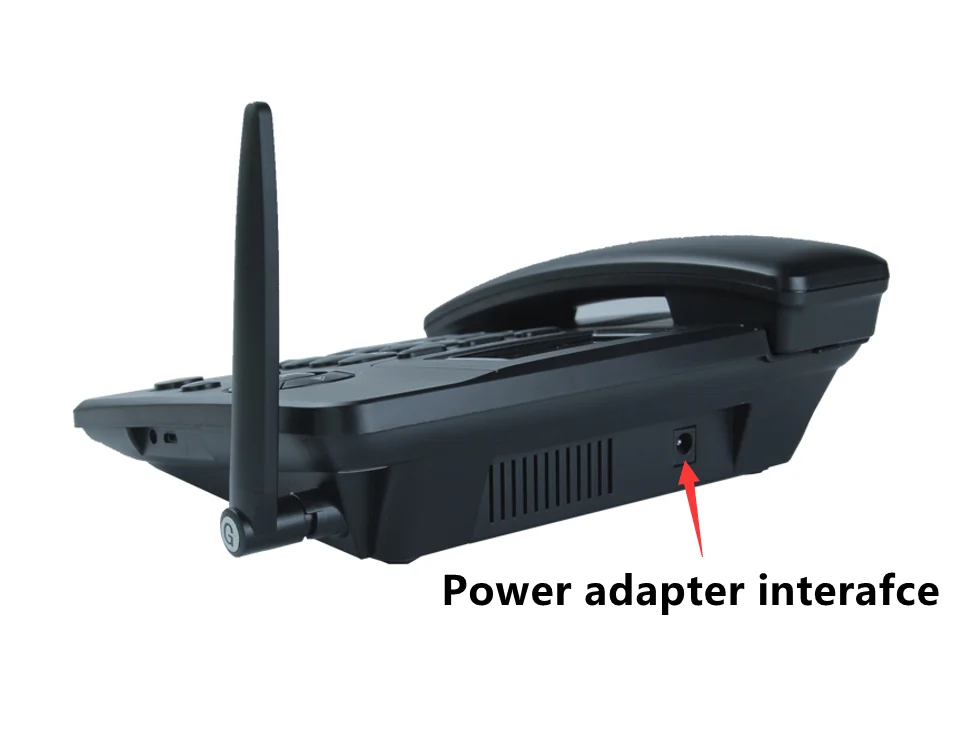 GSM Wireless Fix Phone Telephone with Dual SIM Slots Recording/Earpiece Support 602