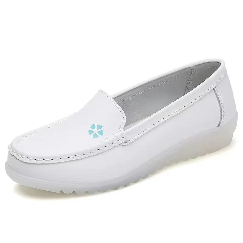 JUSTGOOD Wholesa Hospital White r Mates Nurse Shoes  Breathable Woman Women Females Nursing Shoes