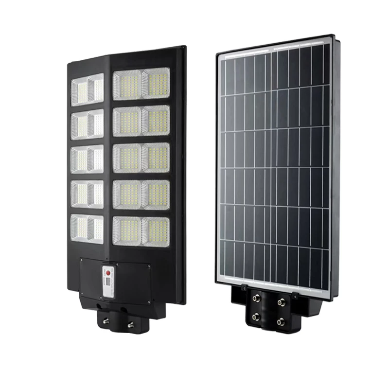 High Power 1000w led all in one solar street light with remote Waterproof IP65 grade solar lights outdoor