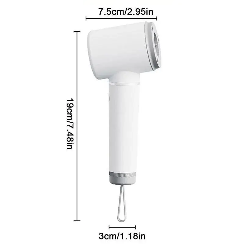 Automatic Cordless 360-Rotating Household Cleaning Tool with 6 Replaceable Brush Heads Electric Sink Cleaner