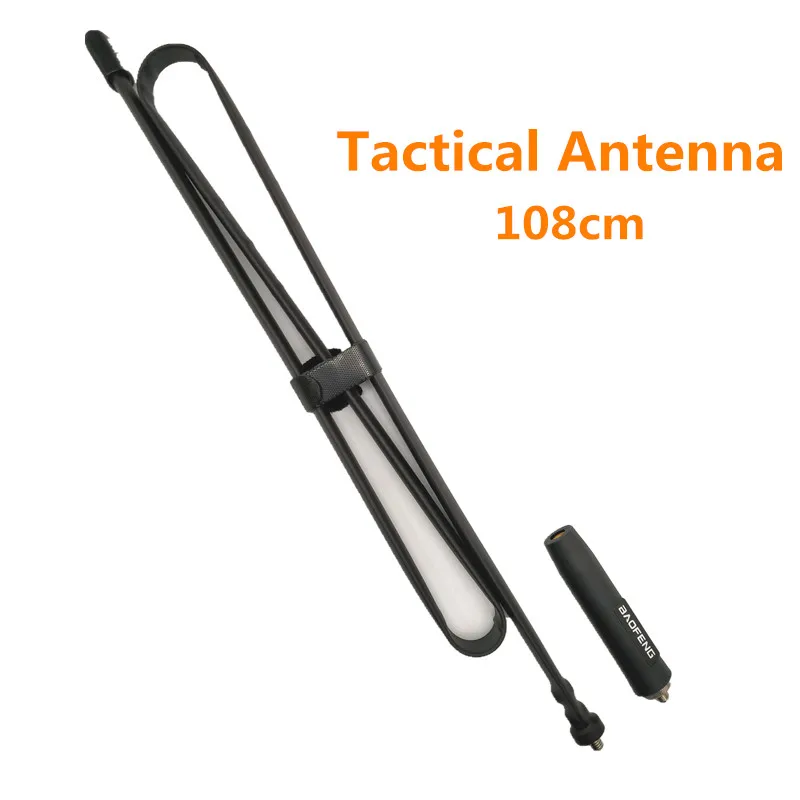 CS Tactical Antenna for Waterproof Walkie Talkie Baofeng UV-9R Plus Antenna VHF UHF 144/430Mhz UV-9R SMA-Female Foldable Antenna