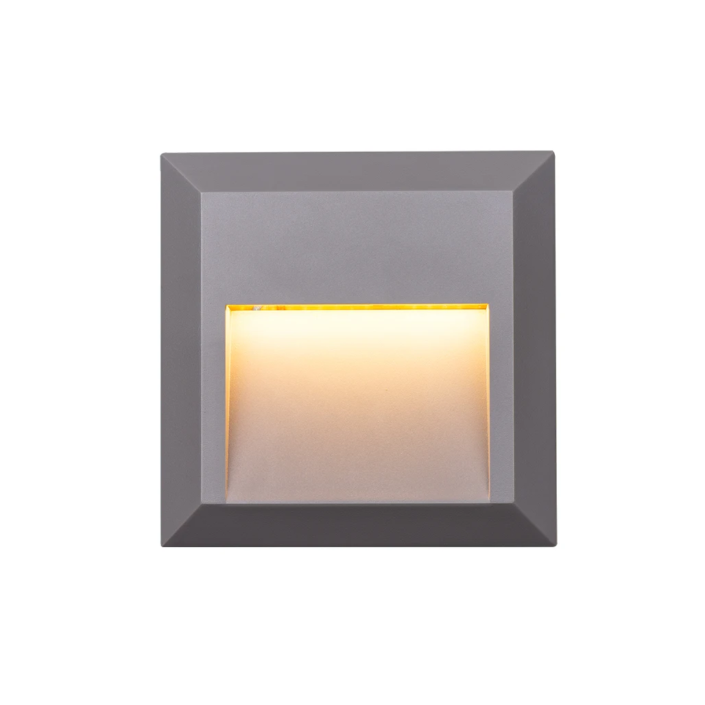 1.6W Indoor LED Step Lights, LED Stairs Lamp,  IP65 Waterproof LED Outdoor Wall Light for garden, hallway, yard, corridor