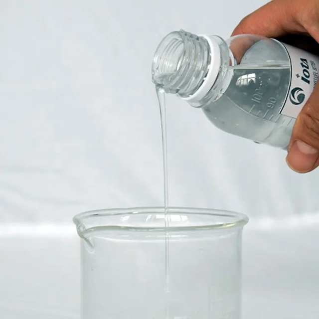 Personal Care Cosmetics Raw Materials High Viscosity 1501 Fluid Cyclopentasiloxane and Dimethiconol