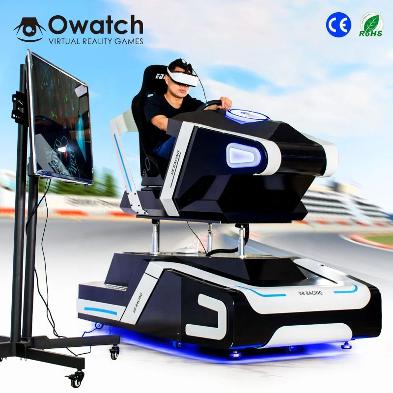 Сверхреалистичная игра 9d для вождения гоночный автомобиль симулятор виртуальной реальности игровая