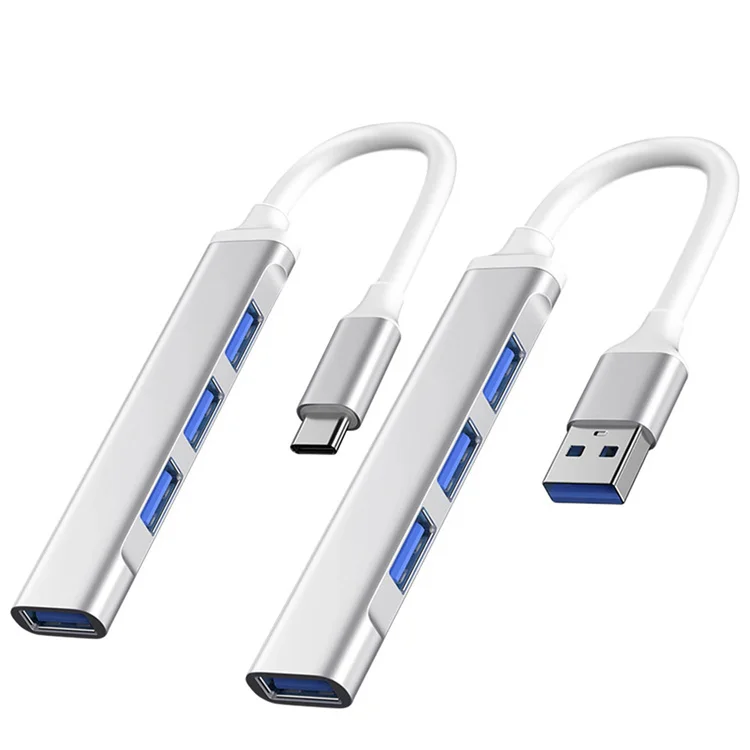 USB To Type C Adapter USB C HUB 3.0 Type C 4 Port Multi Splitter Adapter OTG For Lenovo Macbook PC Computer Notebook Accessories