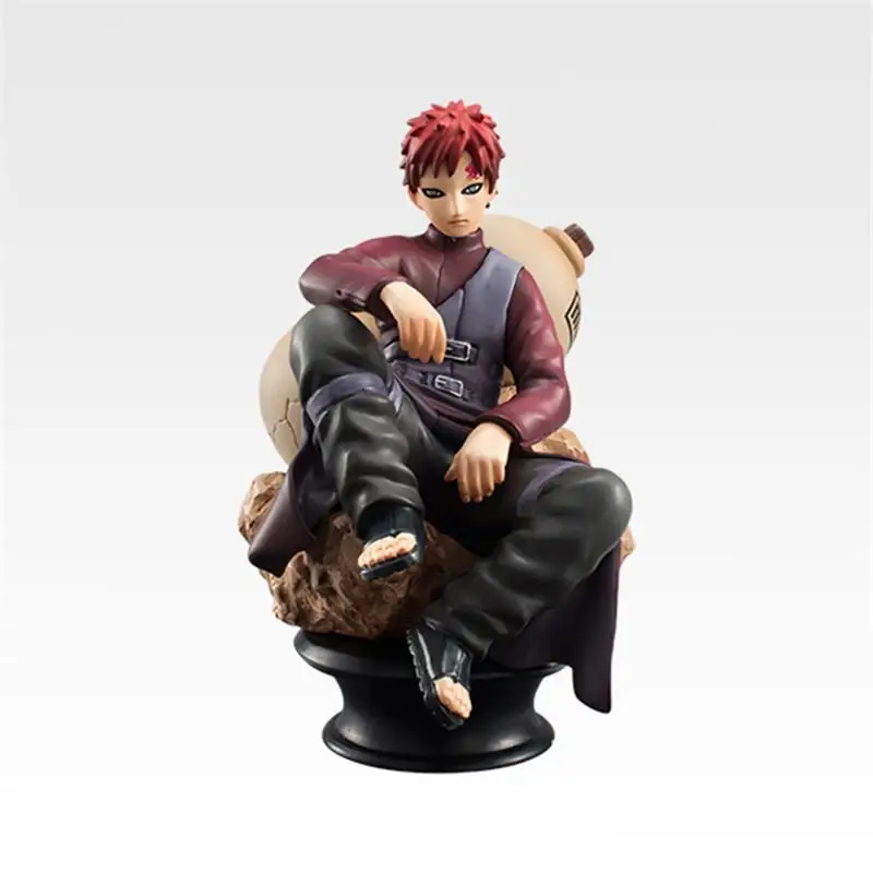 Hot sale 6pcs Narut Figurines Dolls Chess PVC Anime Narut Sasuke Gaara Model Action Figures For Decoration Collection Gift Toy