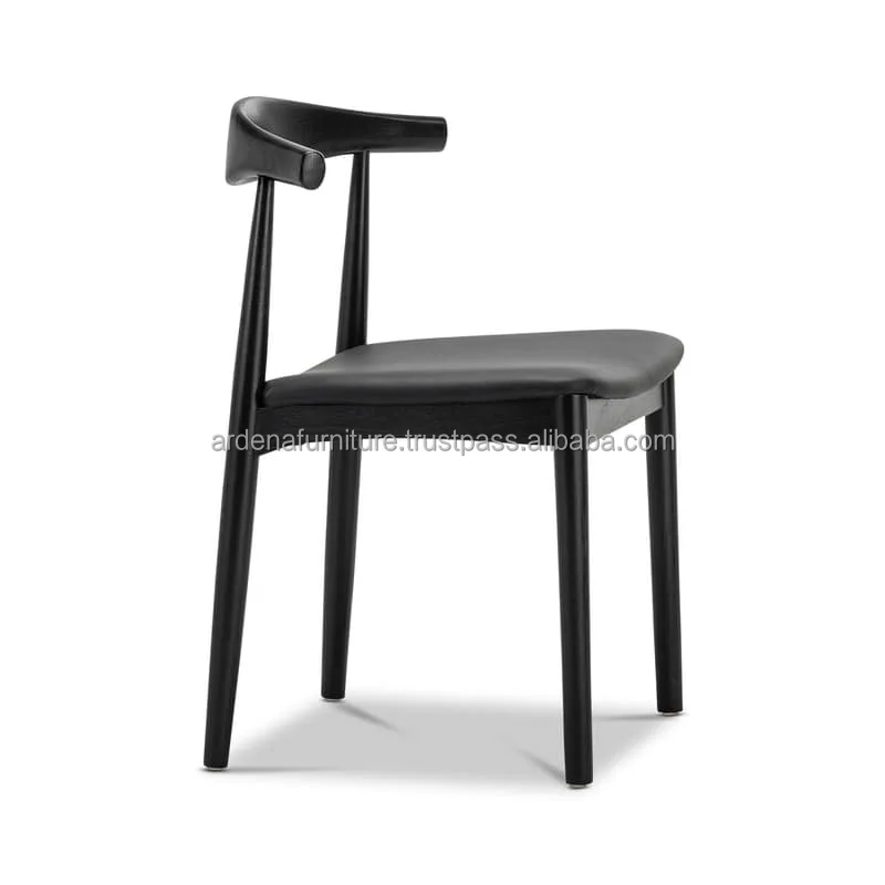 Modern Six-Seater Dining Table Set Comfortable Curved Backrest Dual-Color Wooden Furniture Outdoor Kitchen Restaurant Hotel Use