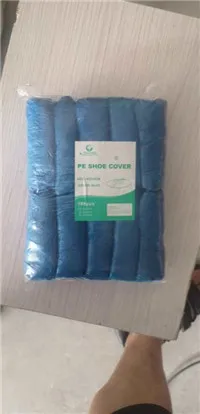 ppe safety equipment Disposable plastic Shoe Cover CPE shoe cover