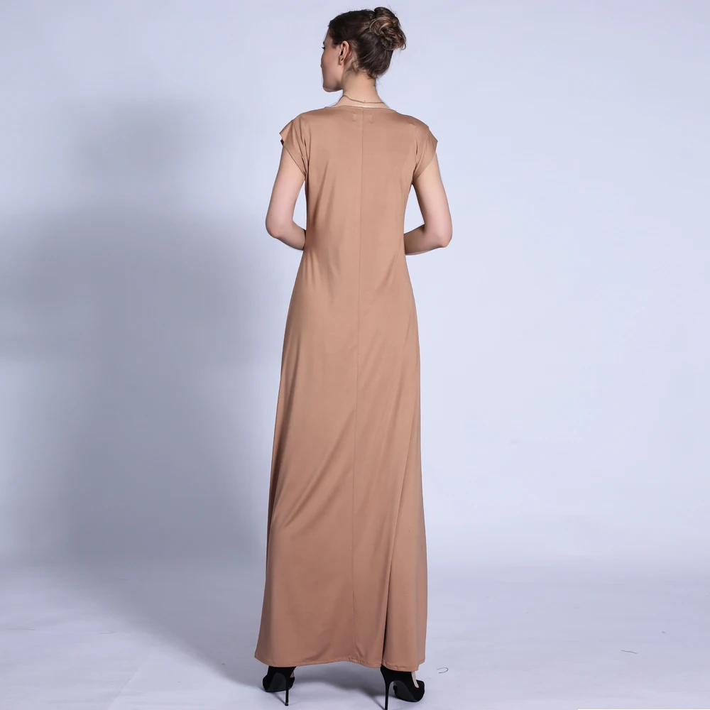 Spring summer sleeveless commuter skirts quality indonesia clothing manufacturers islamic robe abaya