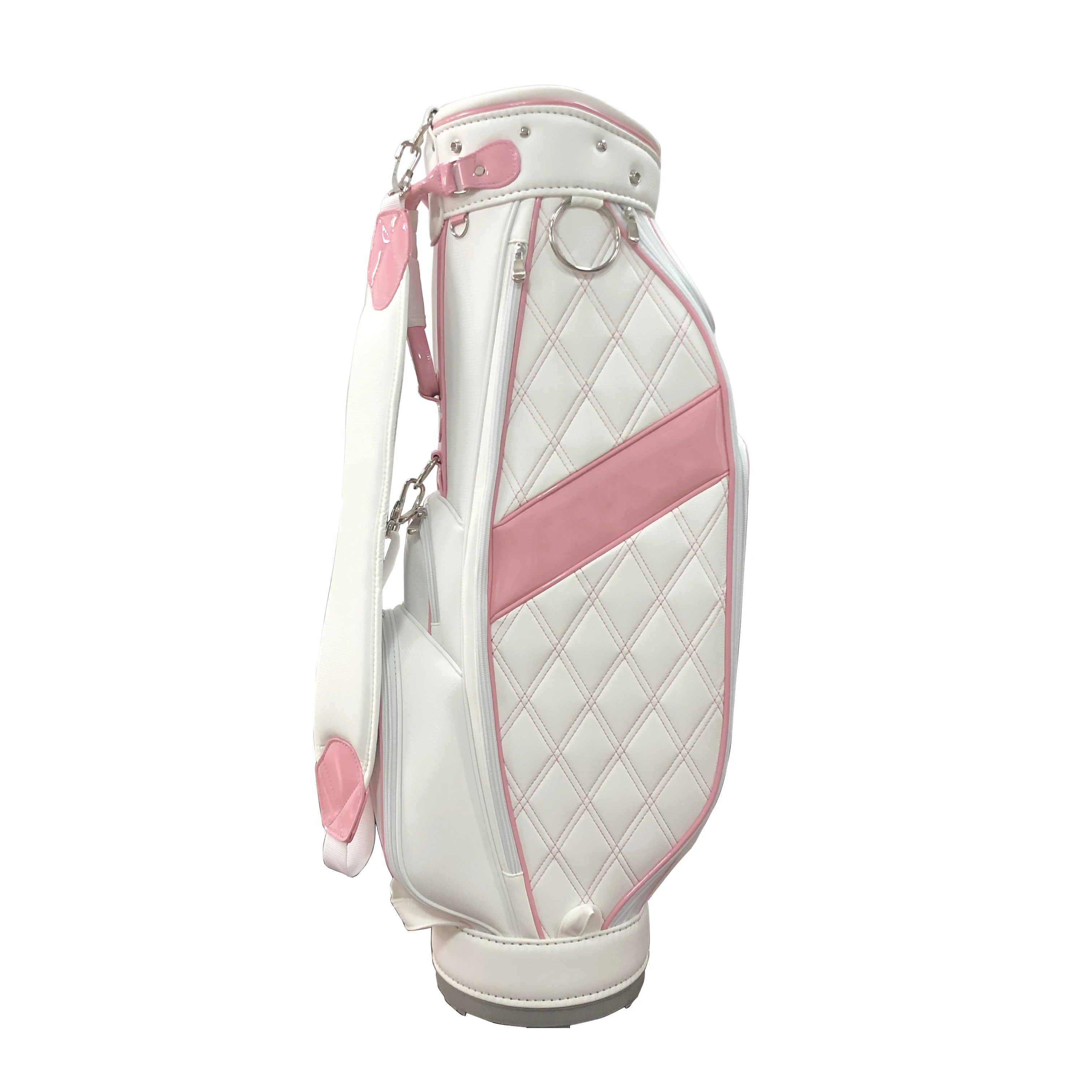 Professional Custom Design PU Leather Golf Clubs Bag Mini Golf Bag Custom Leather Golf Bag For Women