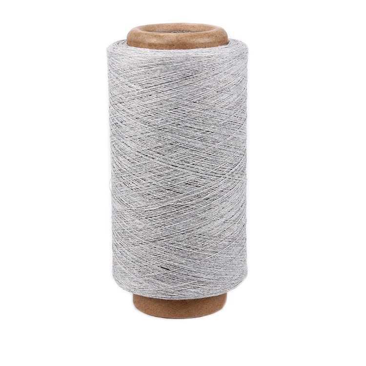Ne20-24 (NM34-40) Open end Recycled Cotton Yarn for knitting Towels and Socks