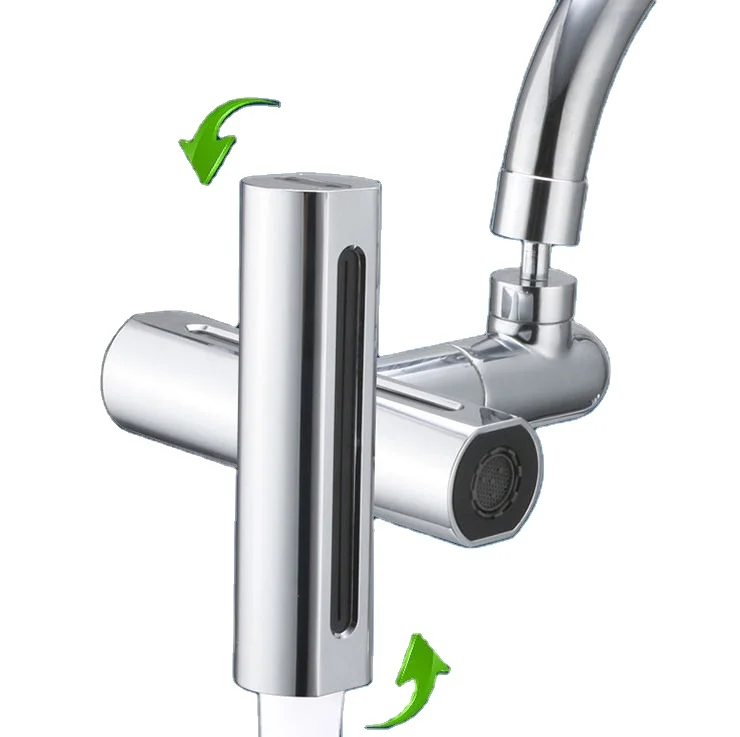 Universal 1440 Rotatable Aerator  Faucets Bubbler Nozzle Robotic Arm for Kitchen Bathroom kitchen