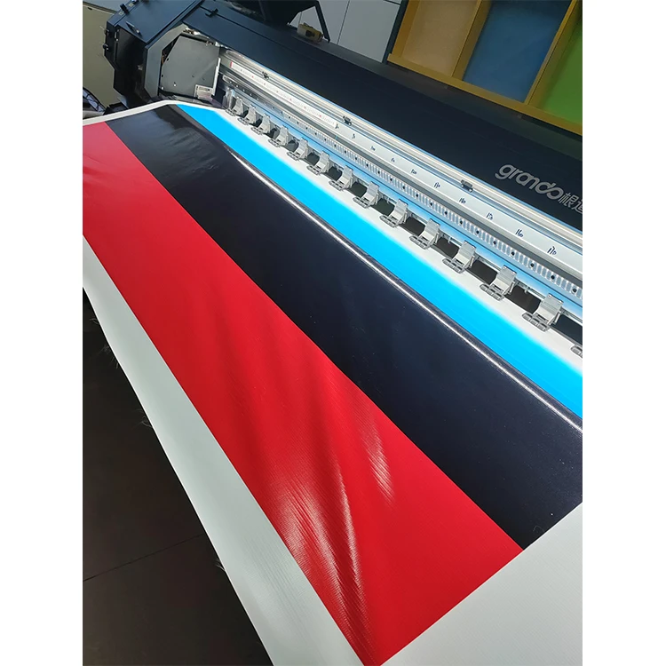 Outdoor Digital Printing Material frontlit flex banner Rolls Advertising Canvas Materials