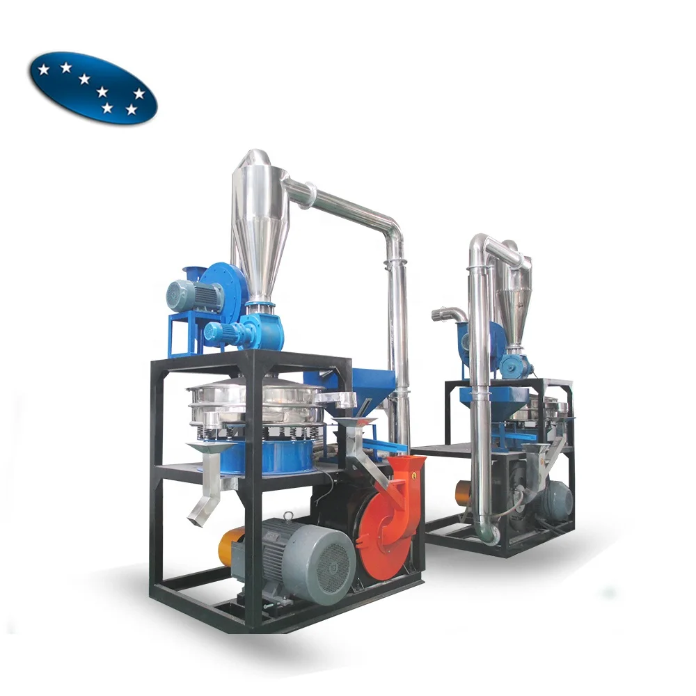 PE PP PVC PET ABS PC powder making machine miller pulverizer