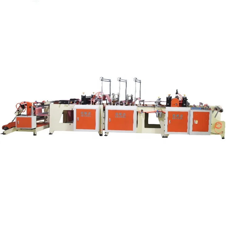 Предварительно открытая автосумка, односторонняя открывающаяся машина для изготовления пластиковых пакетов DHL , UPS , TNT