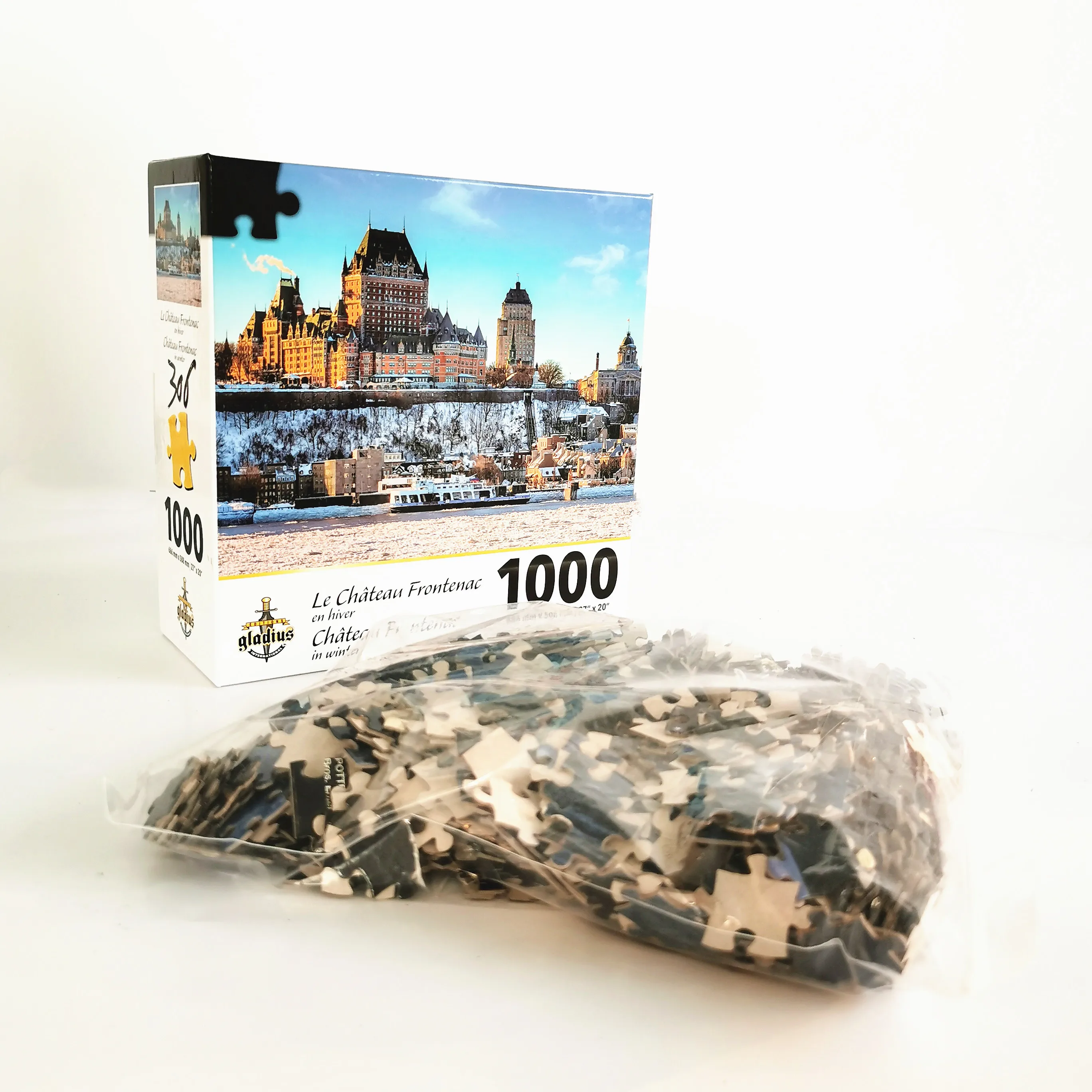 Low price custom   1000 pieces jigsaw puzzle