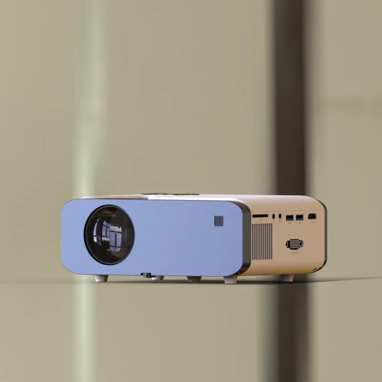 
Mini home cinema wifi video LCD proyector portable LED mobile phone projector 