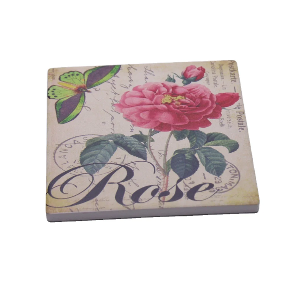 Декоративный коврик для стола, мраморные впитывающие керамические подставки для пива, подставки для напитков, сувенирные подарки