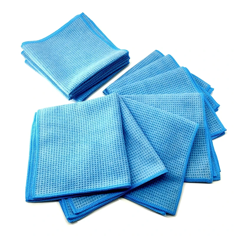 microfibre large wash red towel 400 gsm pack car glass 36 smart cloth for glass car in korea