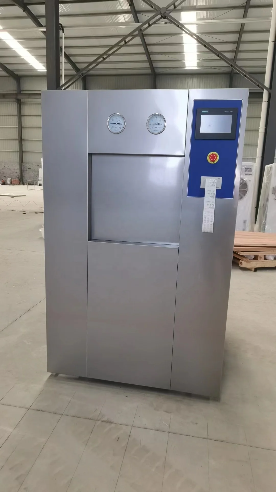 Automatic Pulsating Vacuum Negative Pressure Steam Sterilizer Sterilization Cabinet for Protective Suit Medical Dressing Fabric