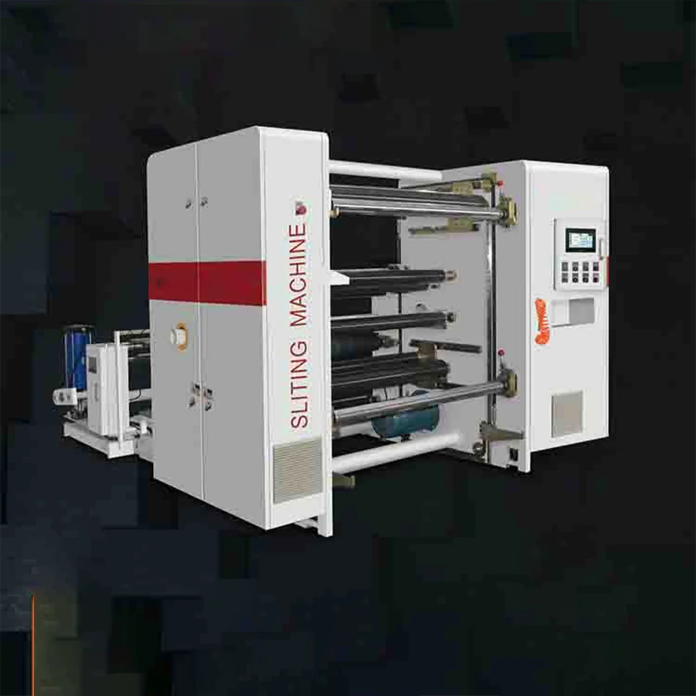 Full Automatic  Slitting And Rewinding Machine with Paper Cup Bottom Big Roll Slitting