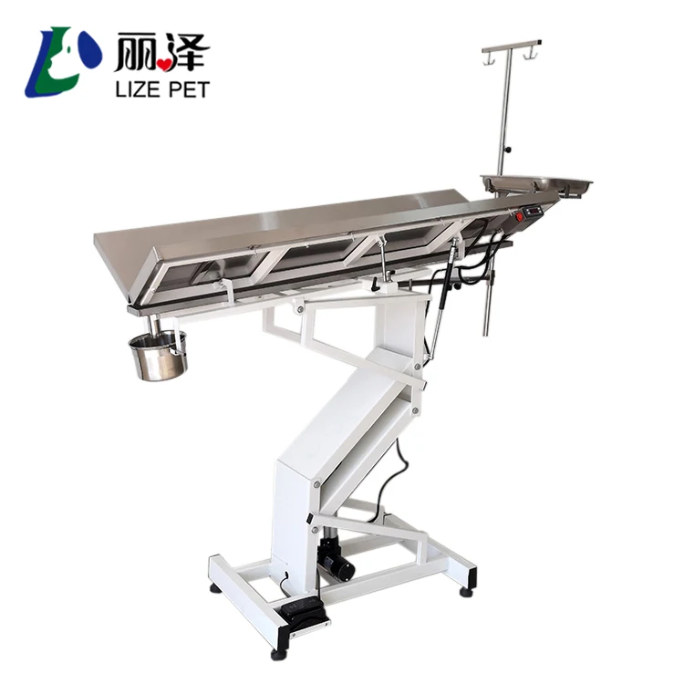 Electric Lifting Veterinary Operation Table Pet Medical Surgery Table Animal Operating Table
