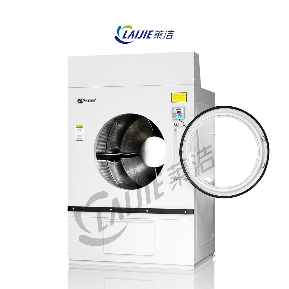 Freestanding Installation laundry clothes dryer and ironing machine for hotel