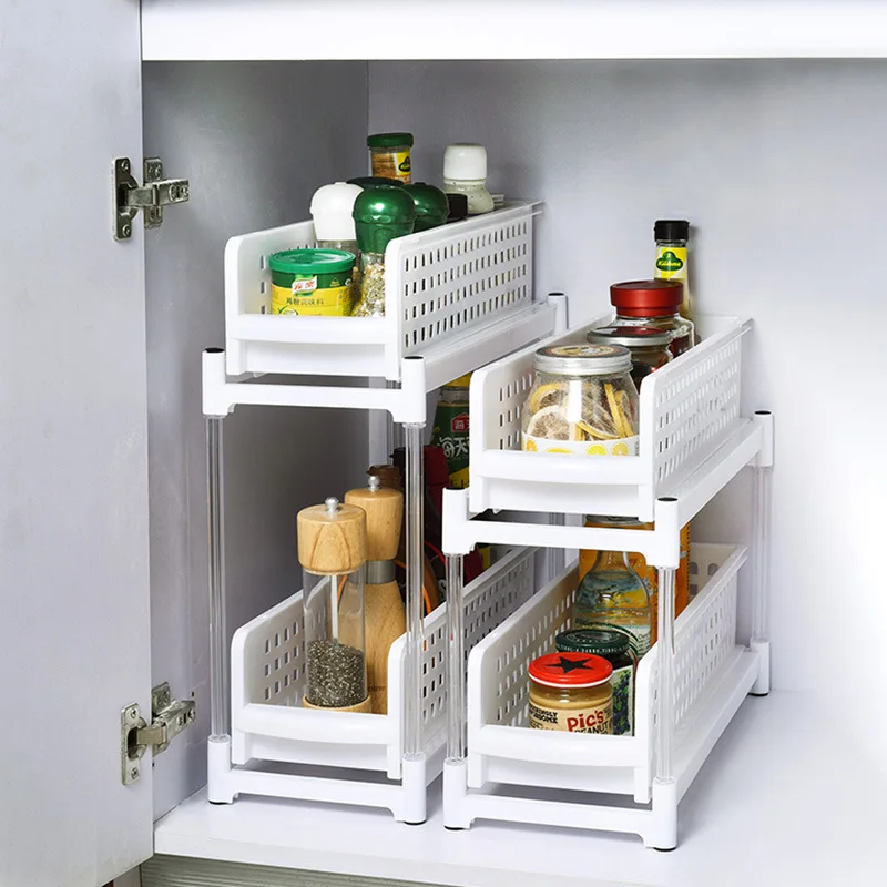 2 Tiers Plastic Shelves Shelf Support Plastic White Plastic Fold Out Shelf Small