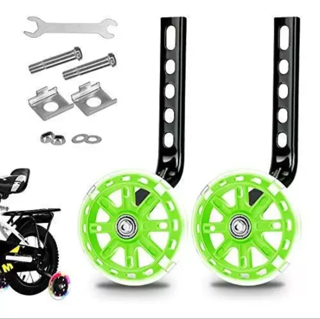 Adjustable Cycling 12-20inch Universal Kids Bicycle Balance Training Wheels Bikes Side Wheels