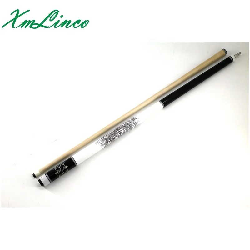 Xmlinco 12.5 mm seashell carved billiard pool cue stick