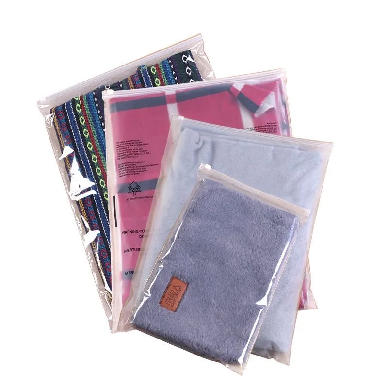 Custom Printed Resealable Package Bag with Zipper PE EVA Clothes Packaging Bags