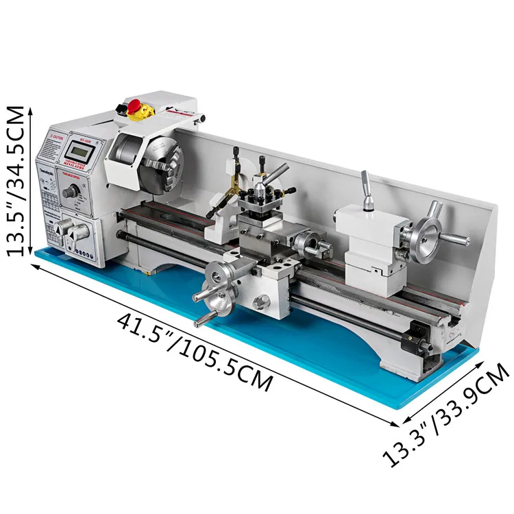 
Hot sale Metal Lathe 1100W Mini Bench Variable Speed CNC Lathe 