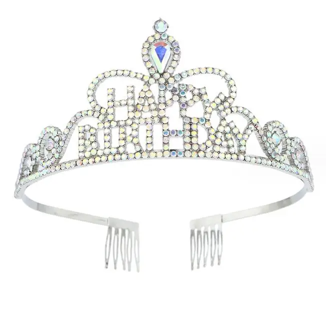 colorful fashion tiara