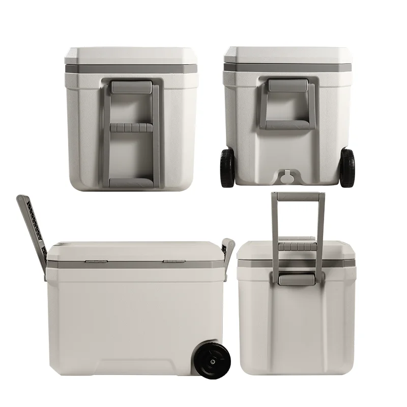 Temperature Display Plastic Hard Car Surface Line Small Cooler Bag Outdoor Extra Large TPU Cooler Box