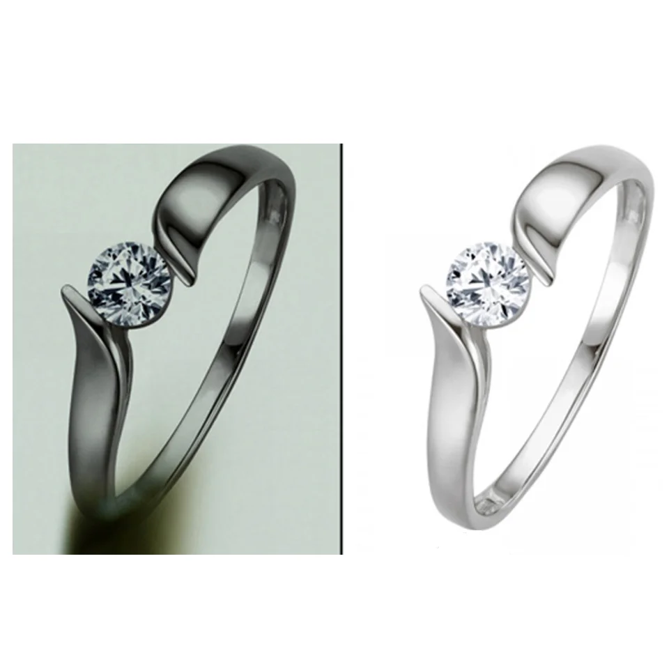 Jewelry Retouching, Image Editing of Jewelry Product Photography and make natural shadow of jewelry photo