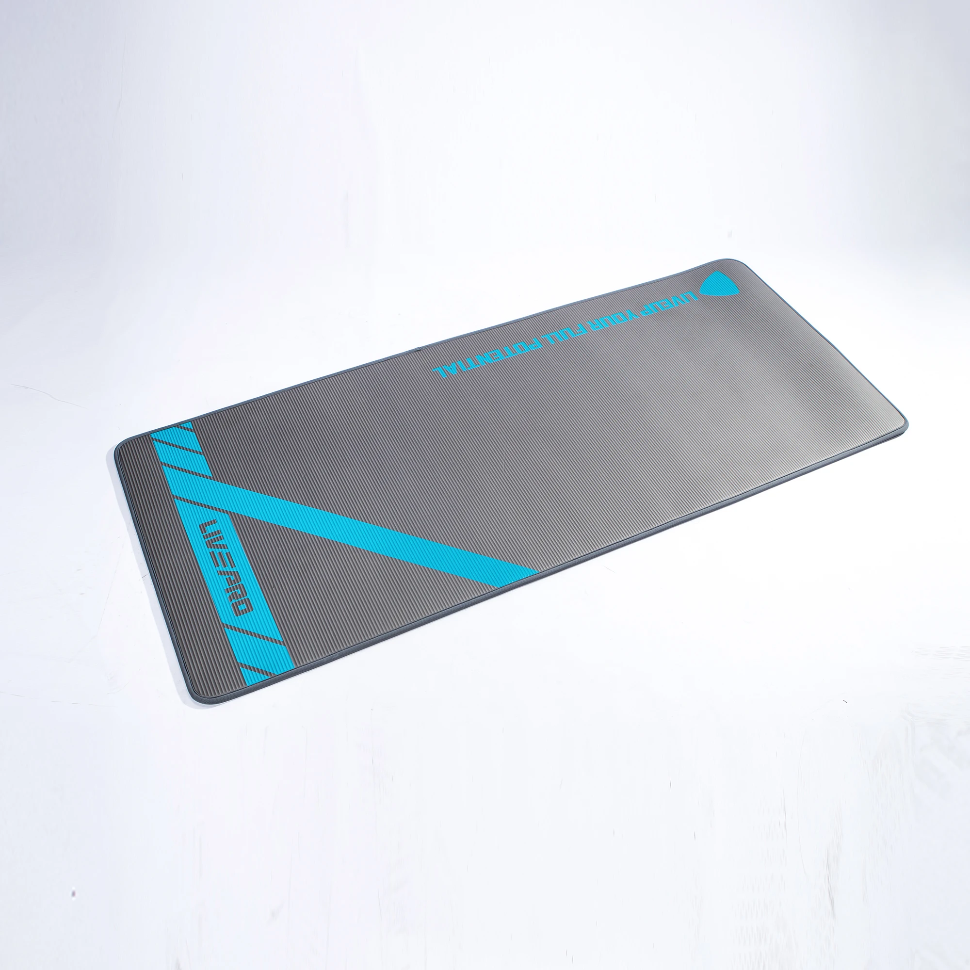 Custom Printed Design High Quality Eco Friendly Nbr Yoga Mat 10mm thick gym home mat