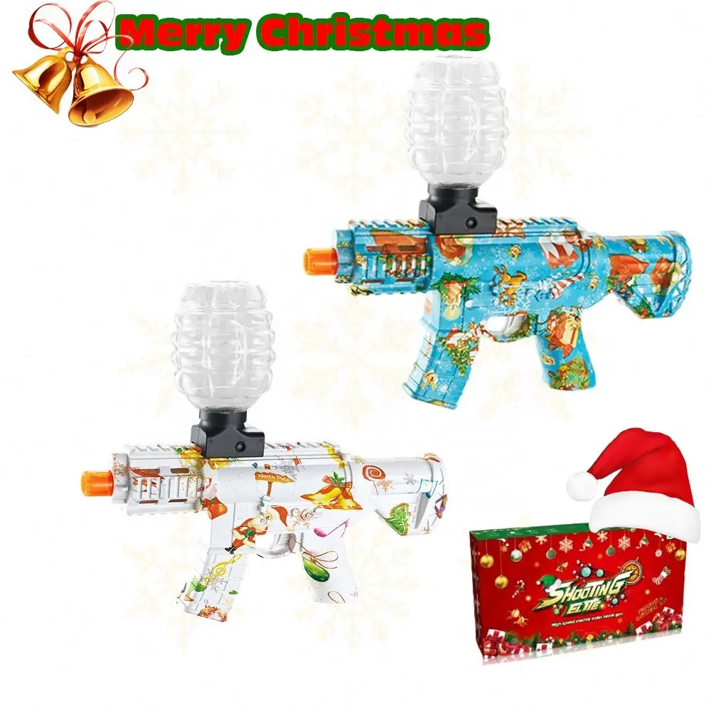Discount Christmas Skin M416 MP5 AK Gel Ball Blaster Automatic Toy Gun Gel Gun Electric Splatter Ball Gun for Adults