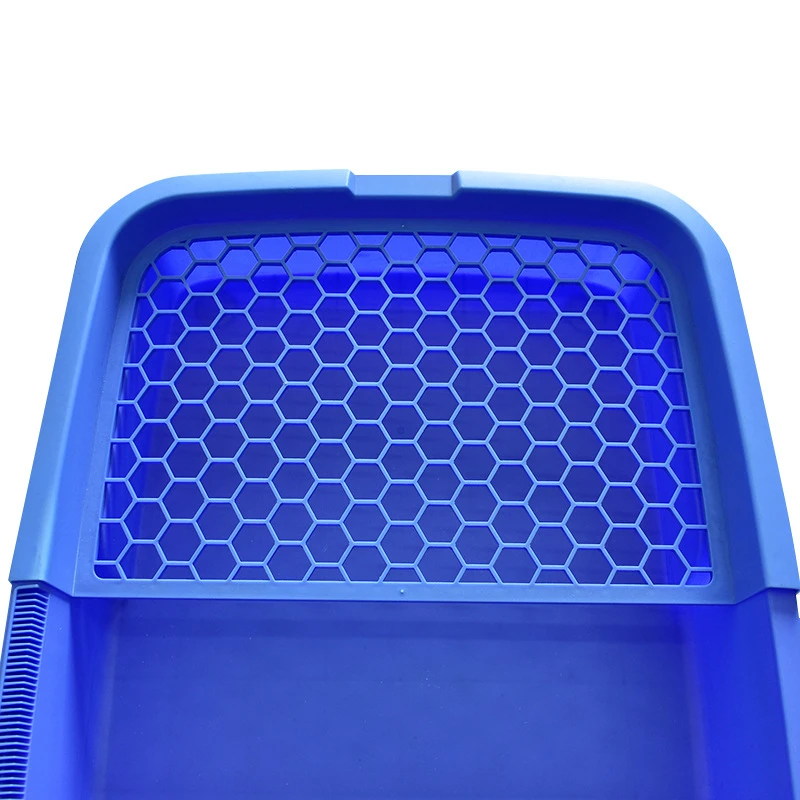 Sanfine 9 Inch Molded Plastic Paint Tray Solvent Proof Roller Trays with Paints Grid Durable for Home Painting